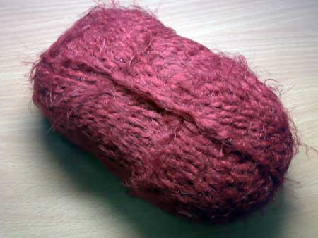 Red ball of yarn