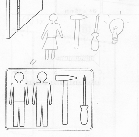 Desk assembly instructions